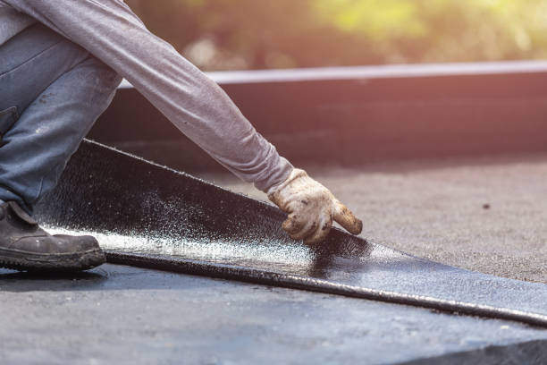 Professional Vapor Barrier Installation technician working in Shell Valley, ND